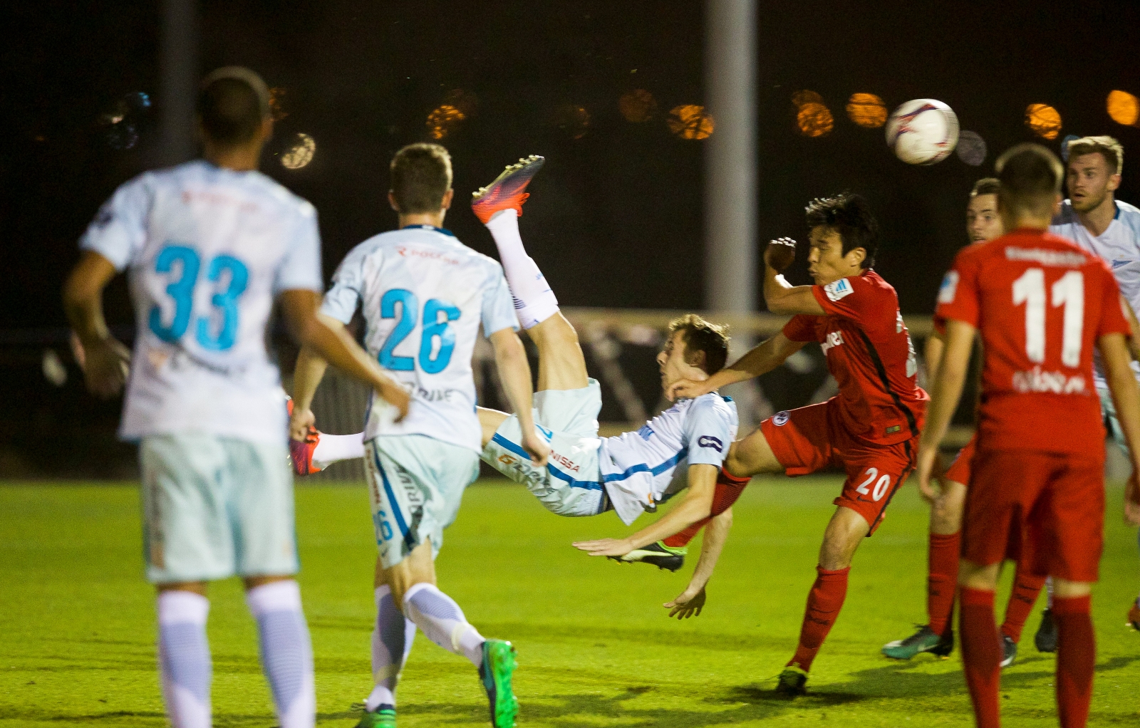 «Газпром»-тренировочные сборы в Дубае: 14 января. Матч «Айнтрахт» — «Зенит»