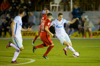 «Газпром»-тренировочные сборы в Дубае: 14 января. Матч «Айнтрахт» — «Зенит»