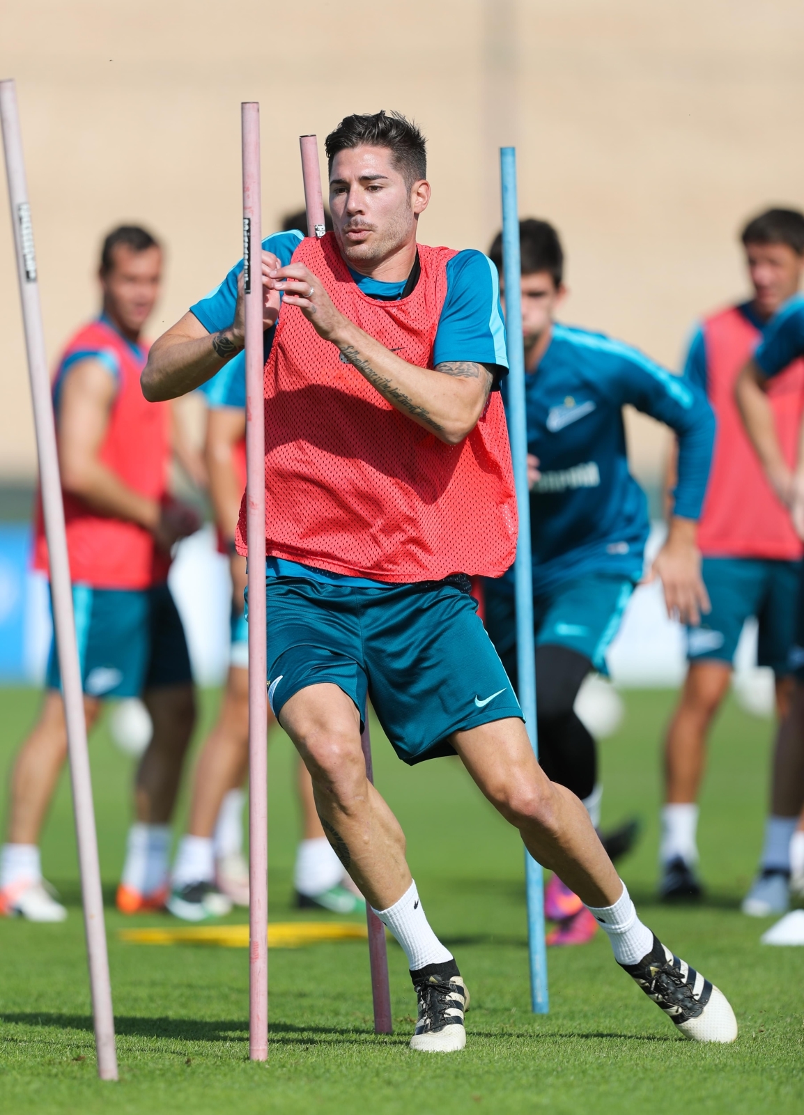 «Газпром»-тренировочные сборы в Дубае: 16 января, утренняя тренировка