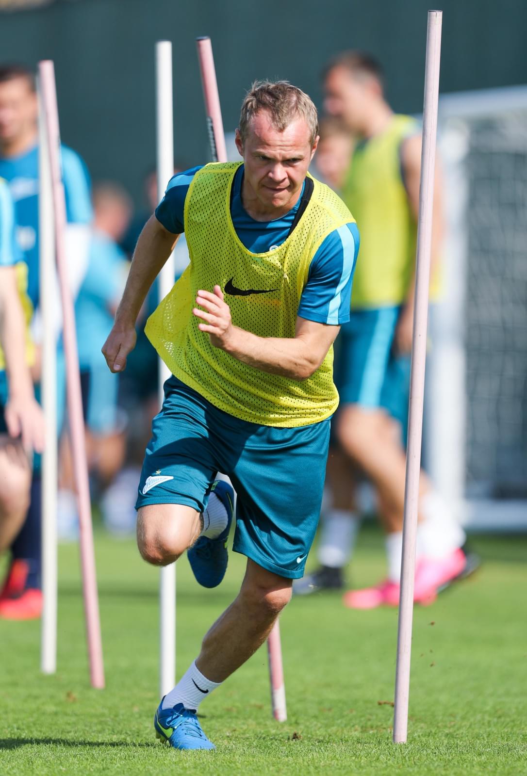 «Газпром»-тренировочные сборы в Дубае: 16 января, утренняя тренировка