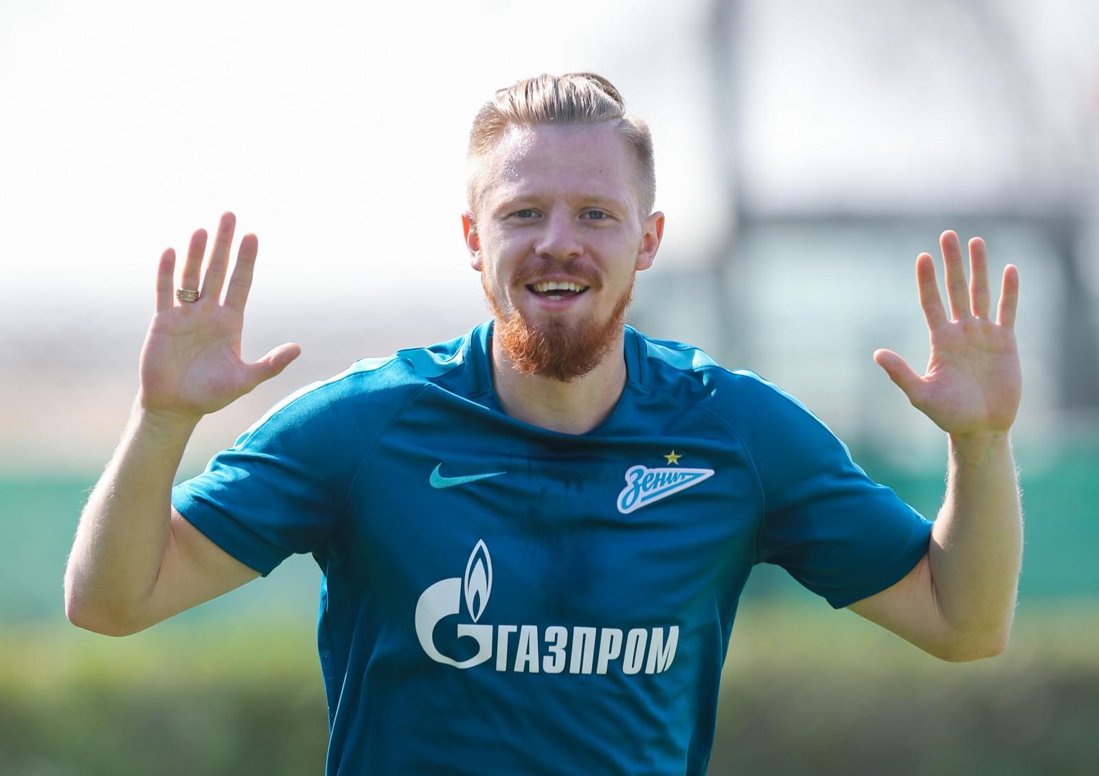 «Газпром»-тренировочные сборы в Дубае: 16 января, утренняя тренировка