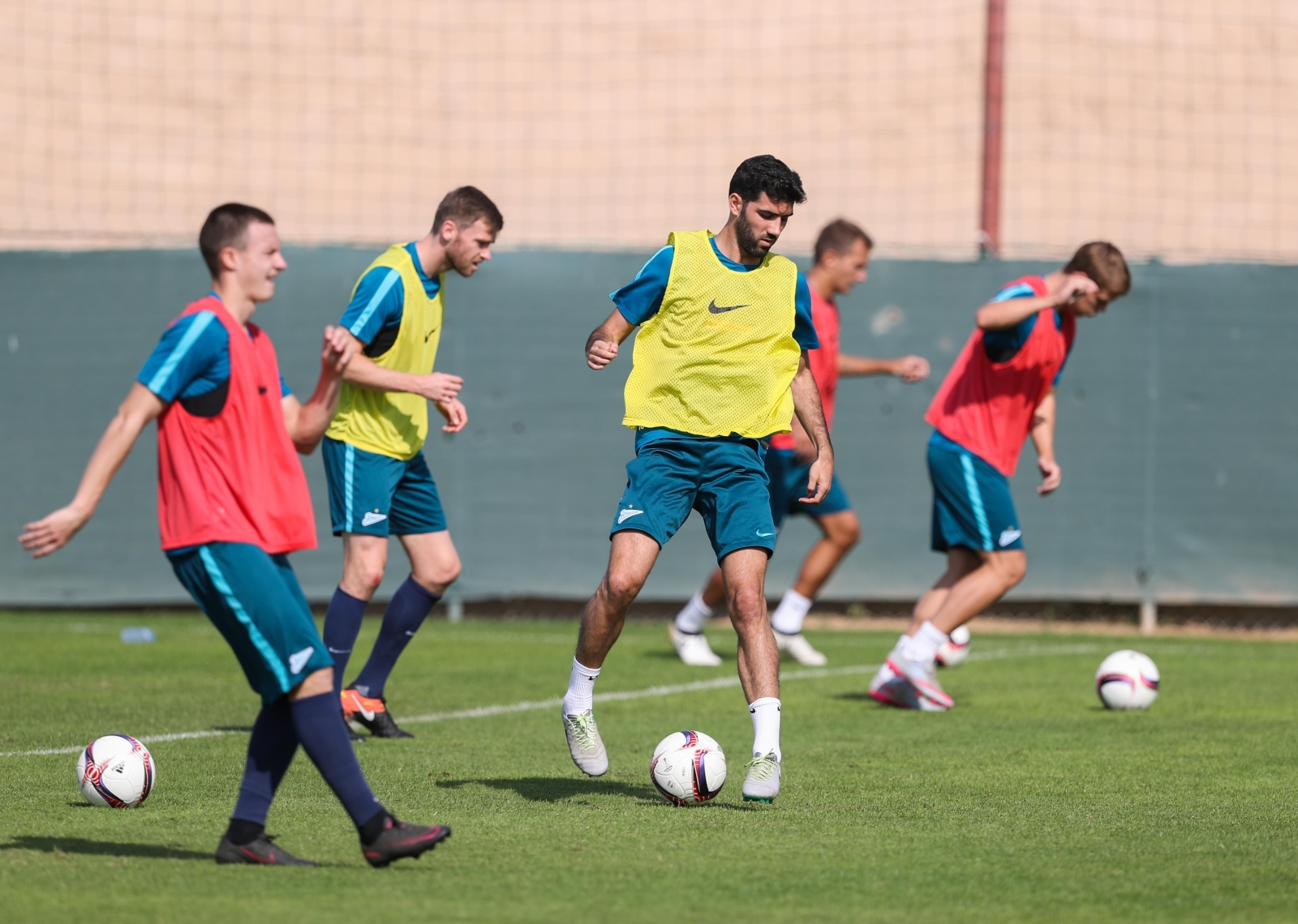 «Газпром»-тренировочные сборы в Дубае: 16 января, утренняя тренировка