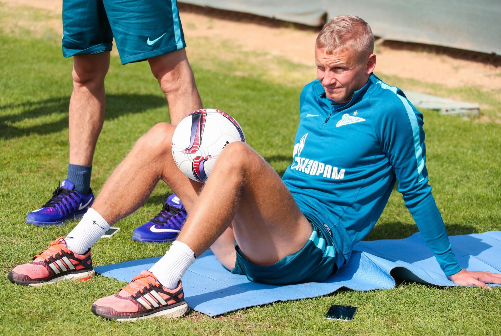 «Газпром»-тренировочные сборы в Дубае: 16 января, утренняя тренировка