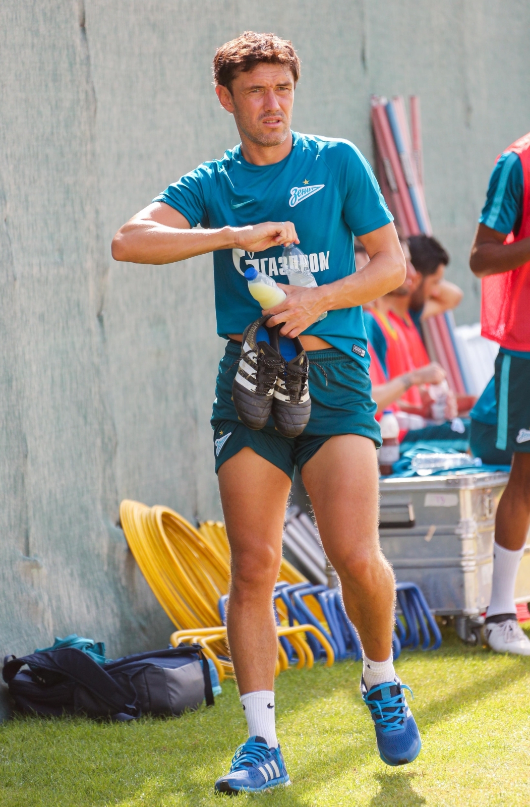 «Газпром»-тренировочные сборы в Дубае: 16 января, утренняя тренировка