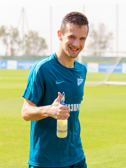 «Газпром»-тренировочные сборы в Дубае: 16 января, утренняя тренировка