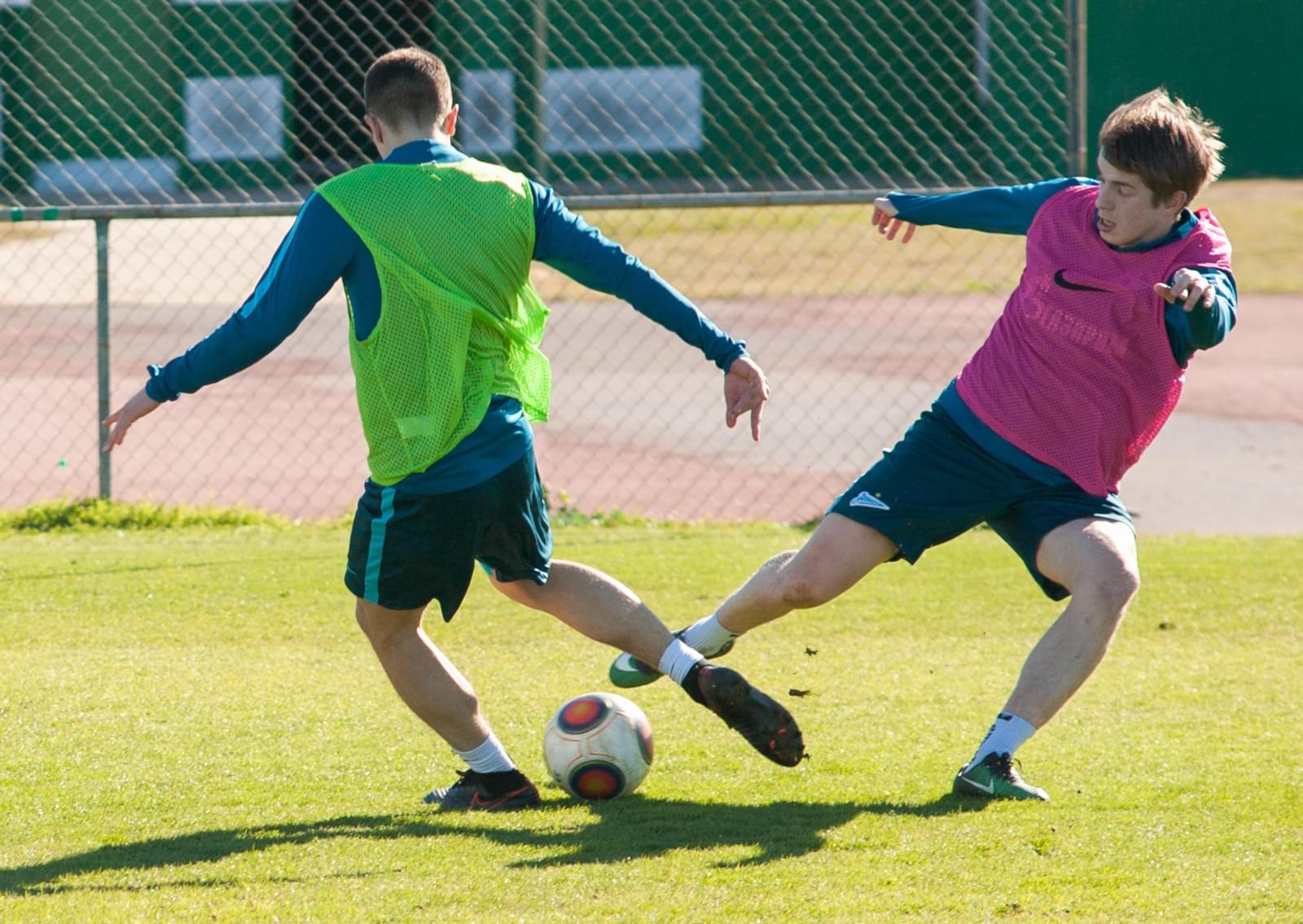 Первая тренировка «Зенита»-2 на сборах в Испании