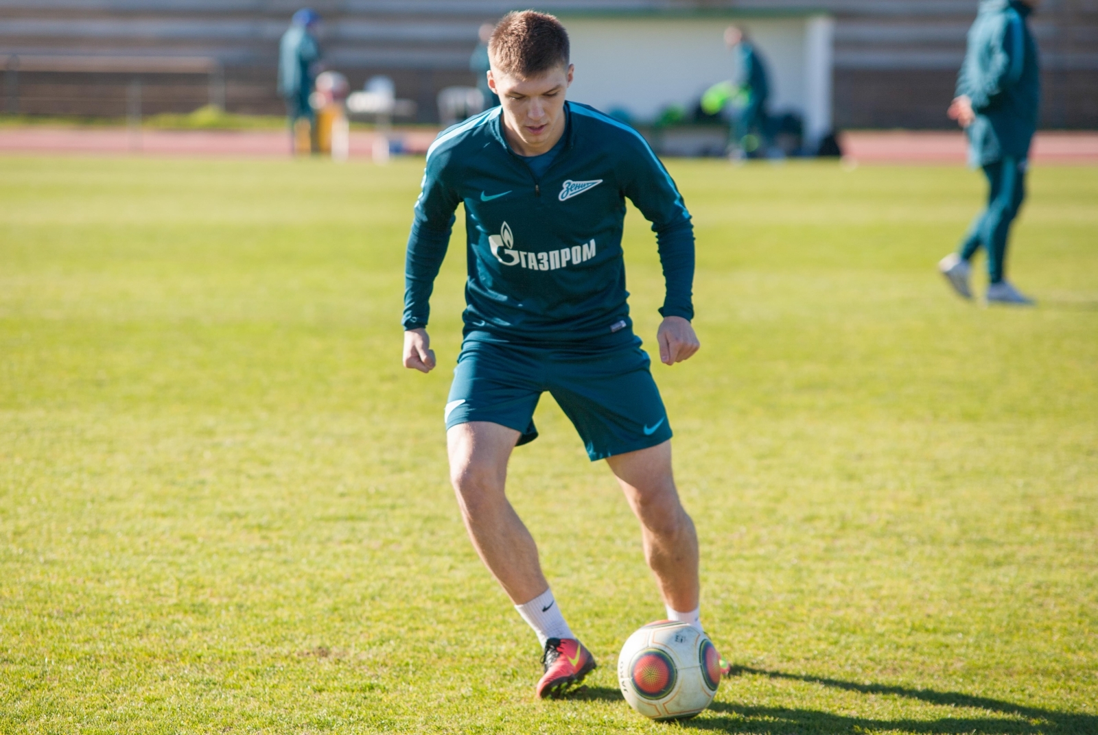 Первая тренировка «Зенита»-2 на сборах в Испании