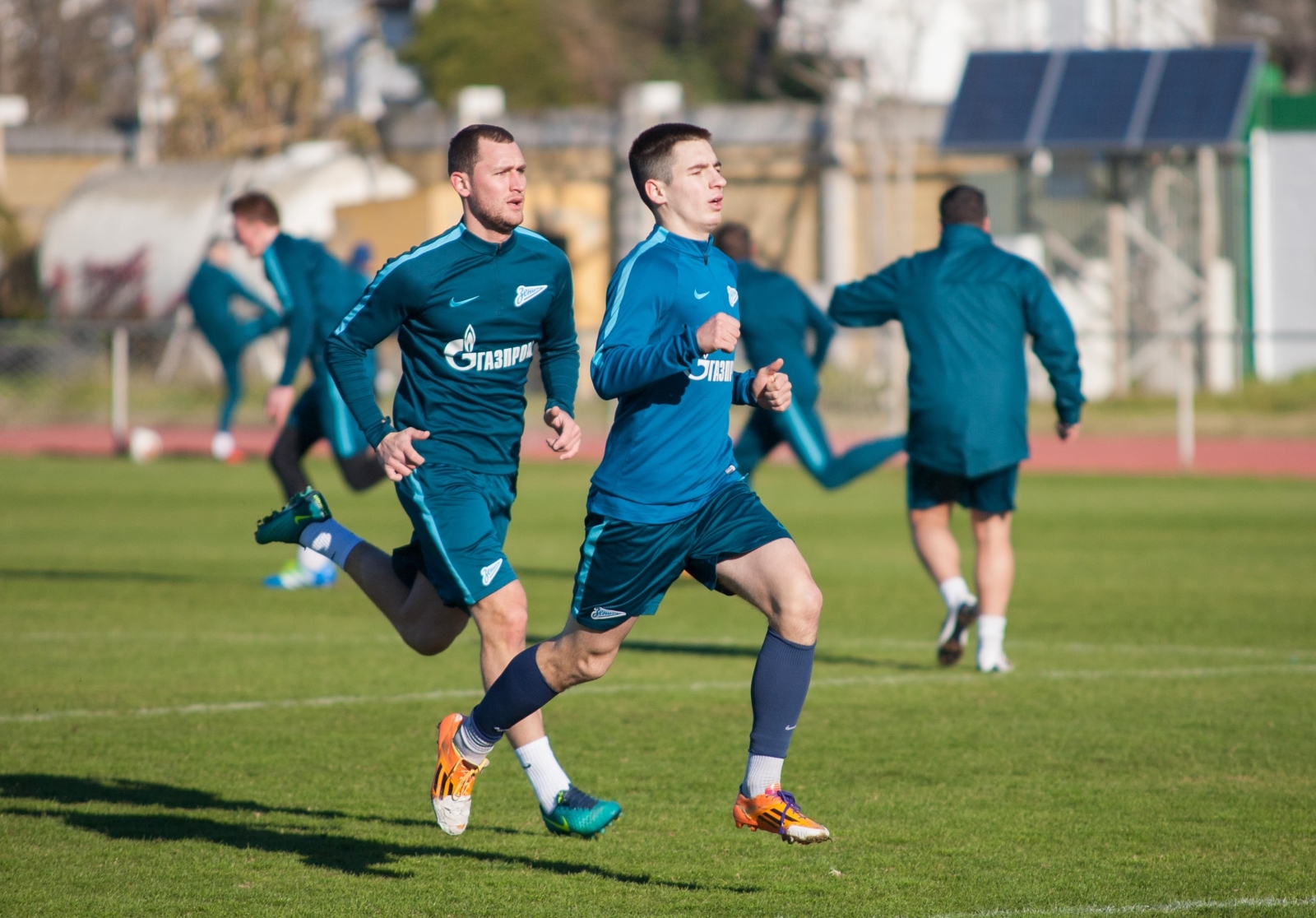 Первая тренировка «Зенита»-2 на сборах в Испании