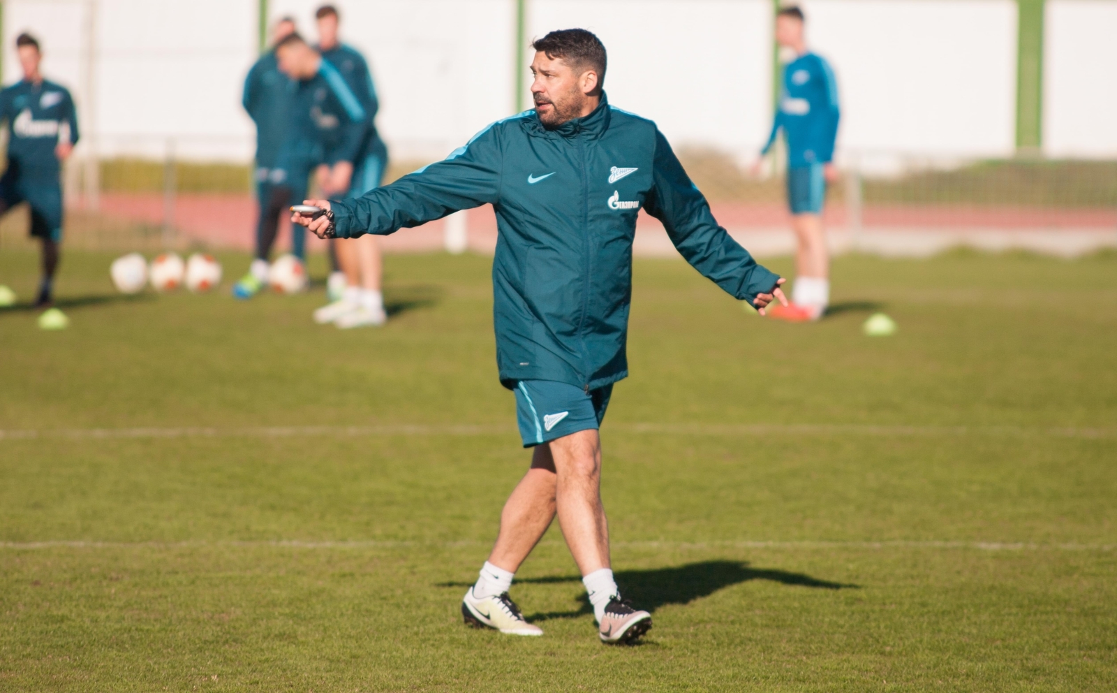 Первая тренировка «Зенита»-2 на сборах в Испании