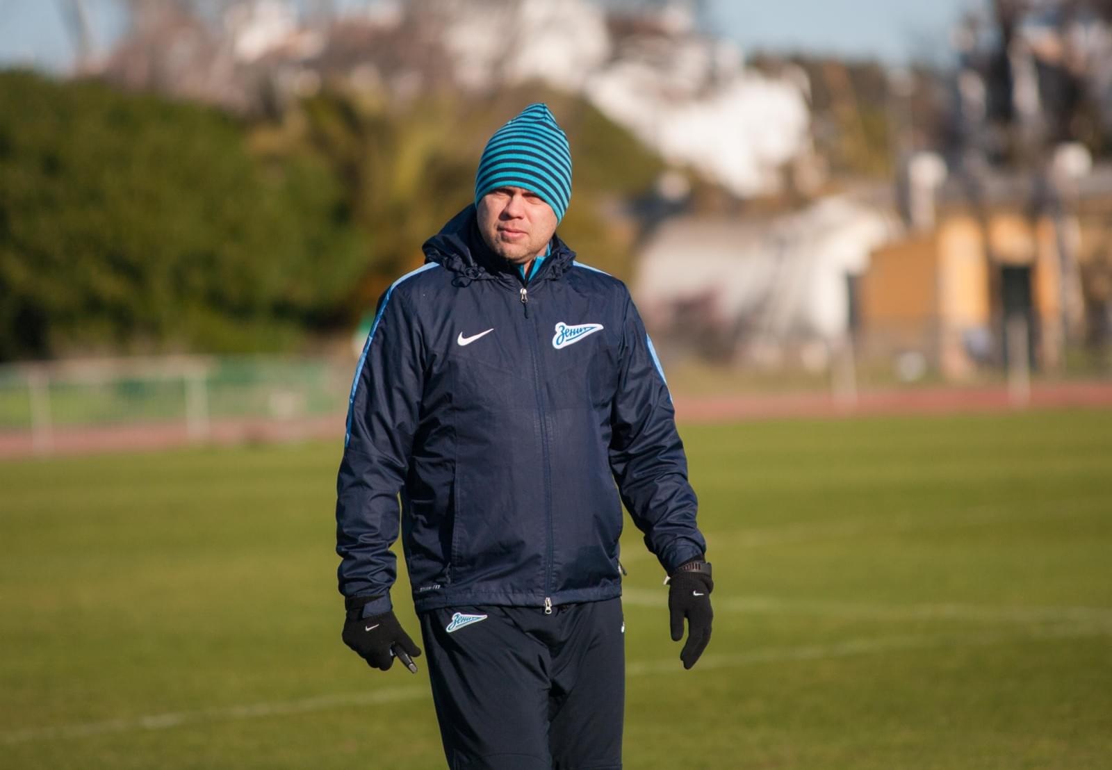 Первая тренировка «Зенита»-2 на сборах в Испании