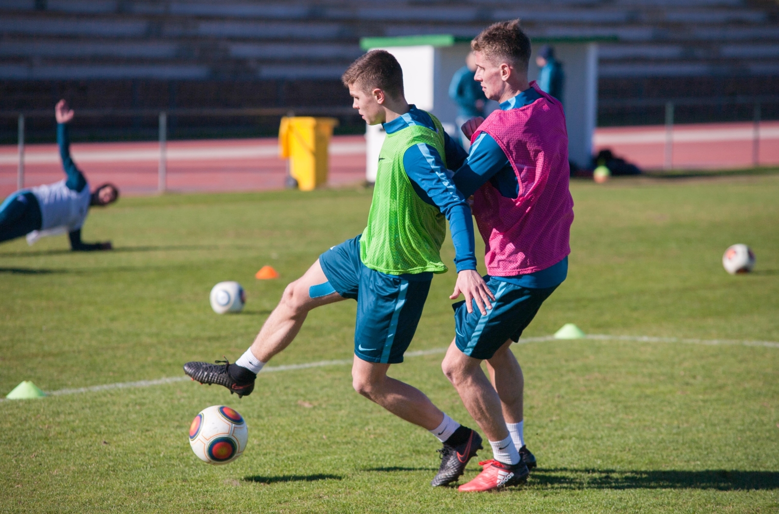 Первая тренировка «Зенита»-2 на сборах в Испании