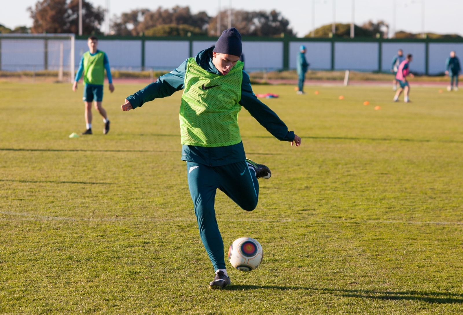 Первая тренировка «Зенита»-2 на сборах в Испании