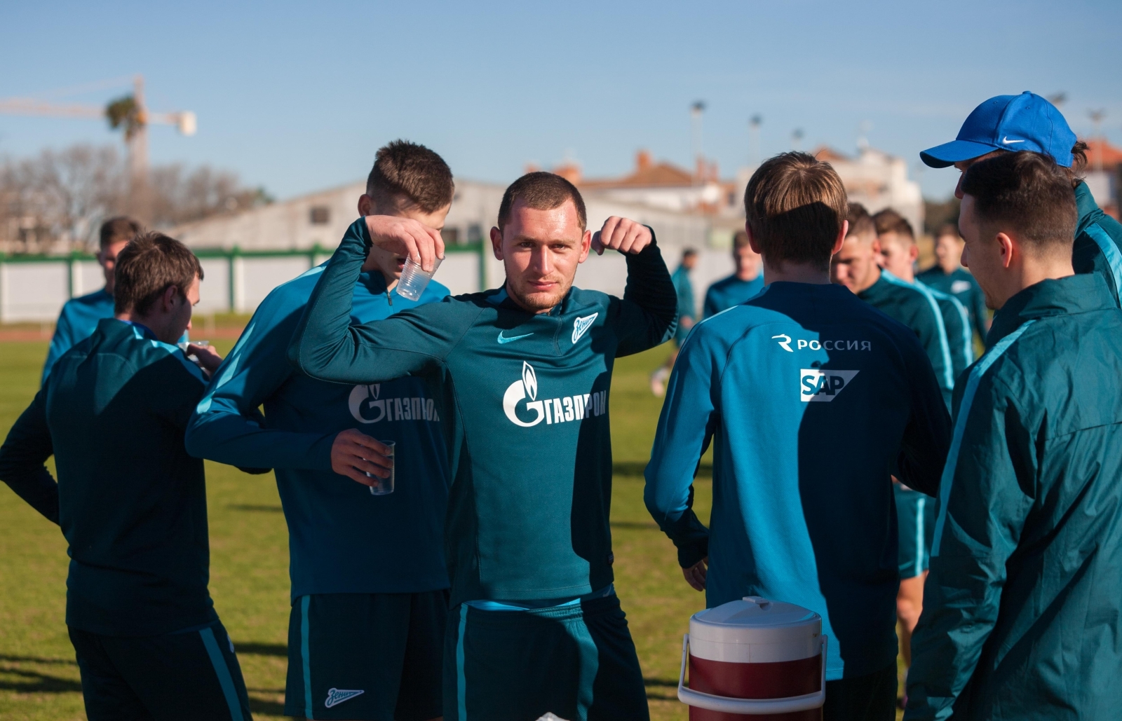 Первая тренировка «Зенита»-2 на сборах в Испании