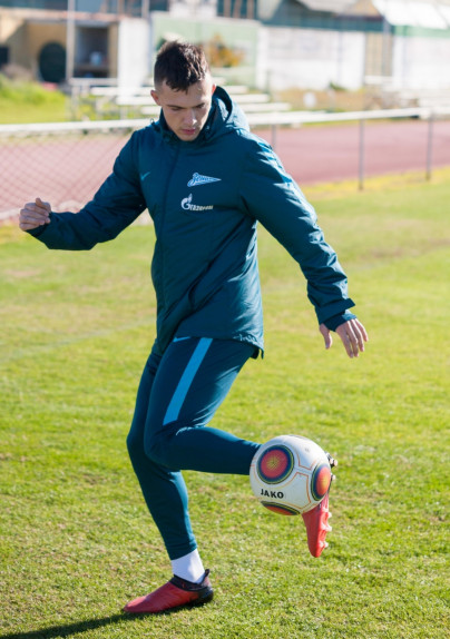 Первая тренировка «Зенита»-2 на сборах в Испании