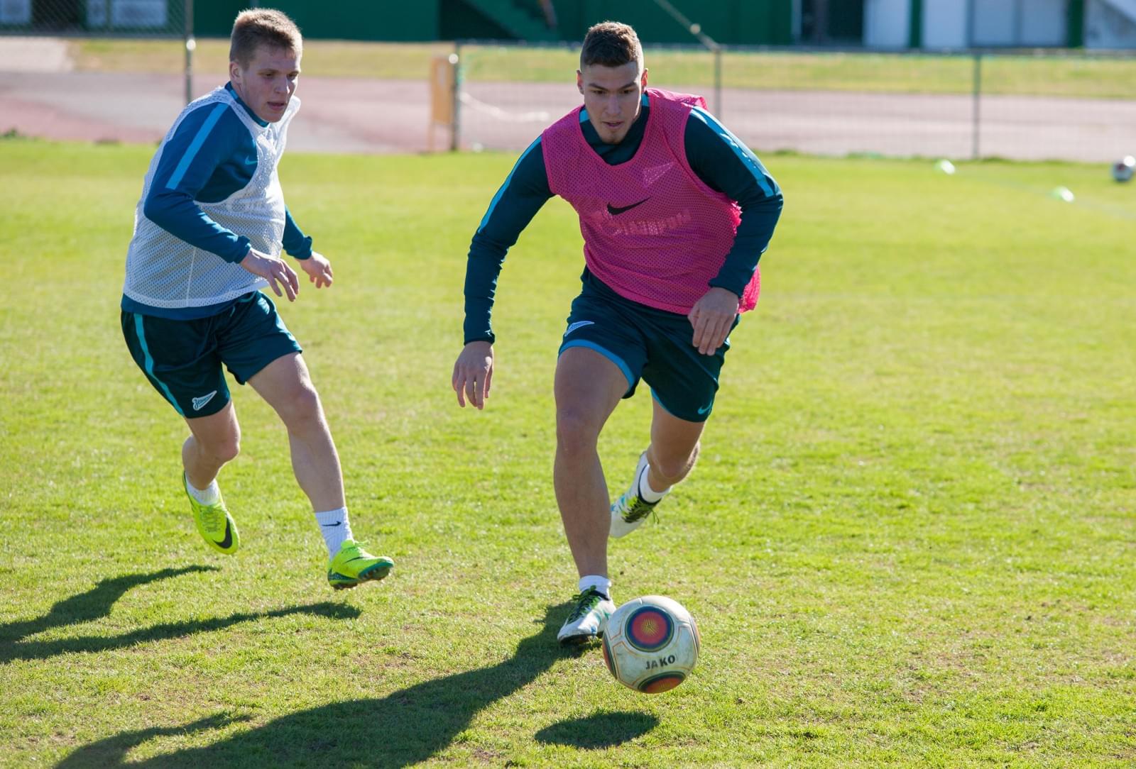 Первая тренировка «Зенита»-2 на сборах в Испании