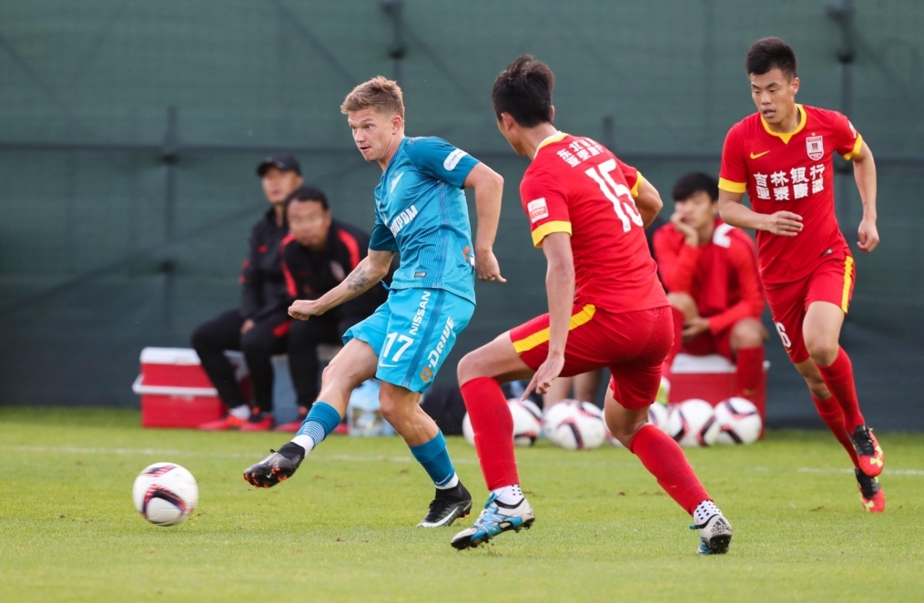 Товарищеский матч «Зенит» — «Чанчунь Ятай»