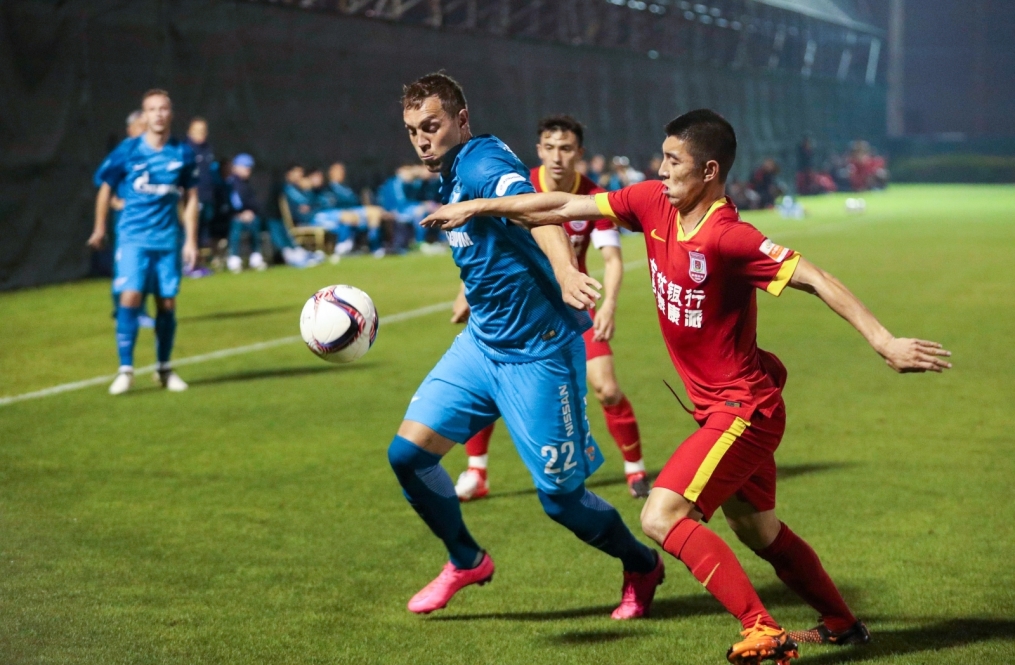 Товарищеский матч «Зенит» — «Чанчунь Ятай»