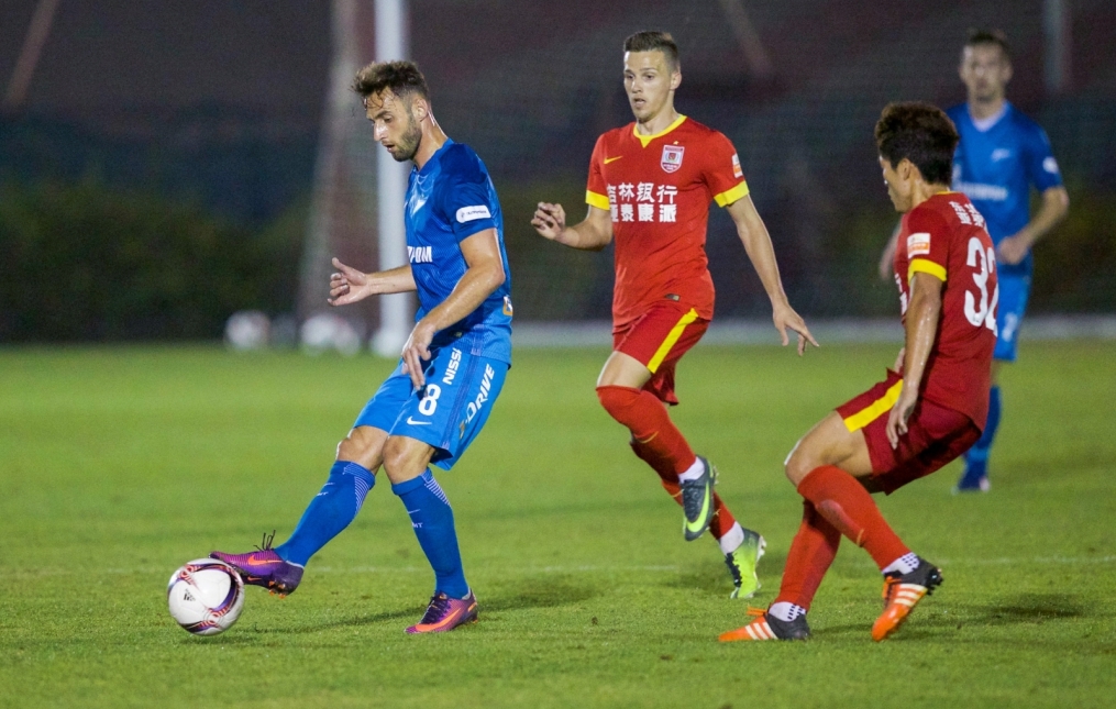 Товарищеский матч «Зенит» — «Чанчунь Ятай»