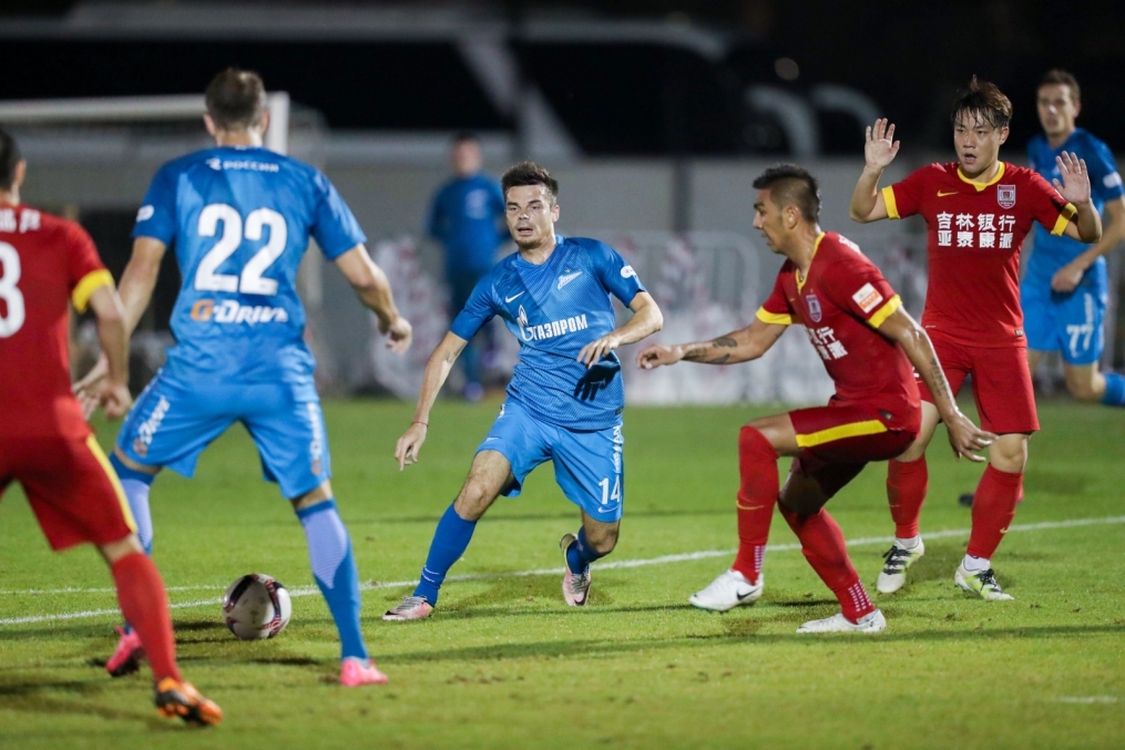 Товарищеский матч «Зенит» — «Чанчунь Ятай»