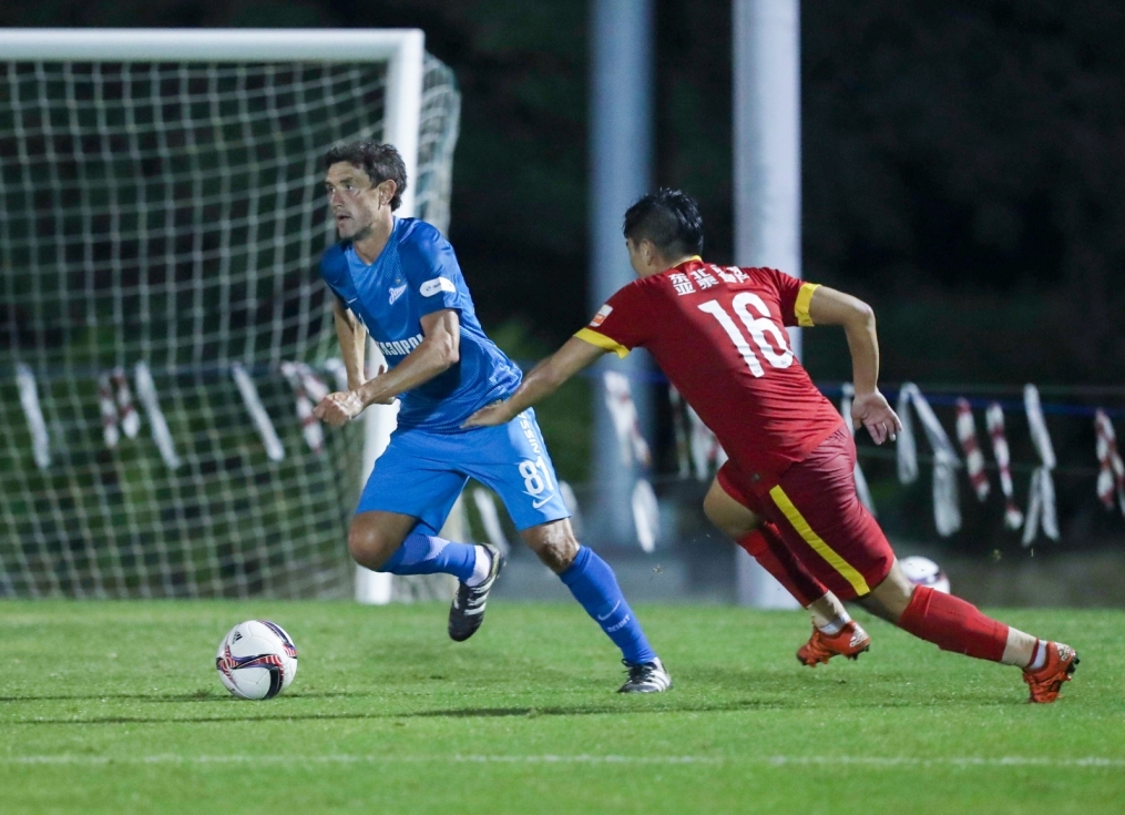 Товарищеский матч «Зенит» — «Чанчунь Ятай»