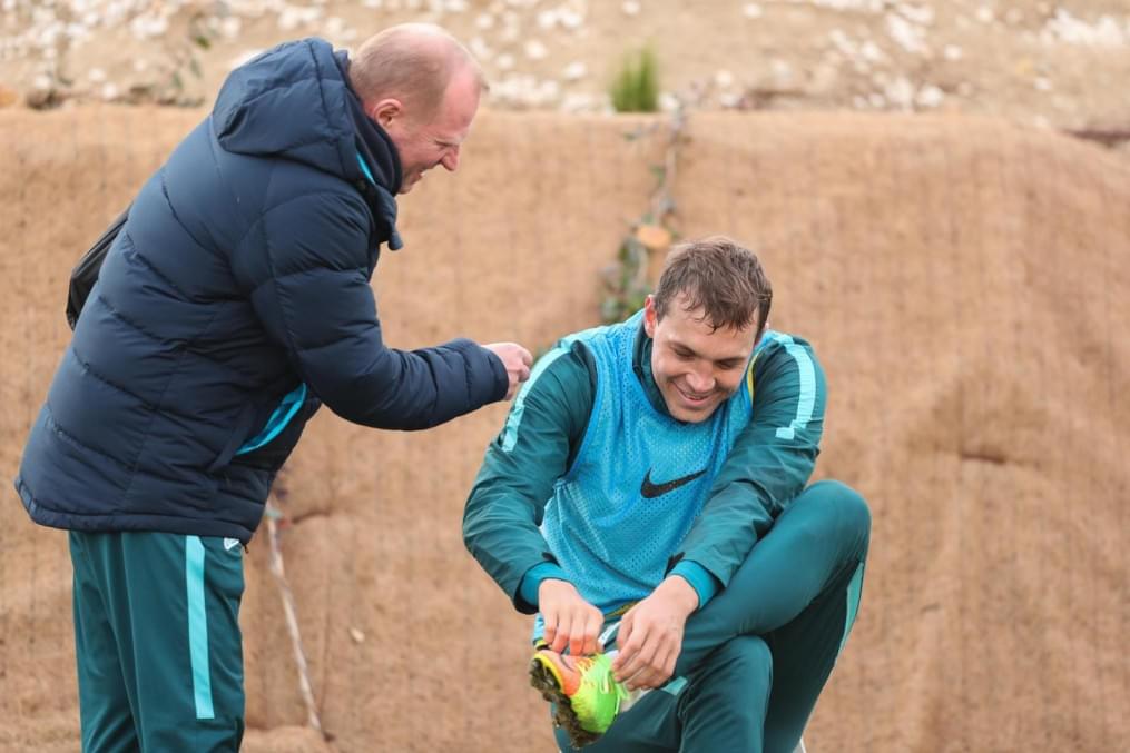 Вторые «Газпром»-тренировочные сборы в Испании: 2 февраля, вечерняя тренировка