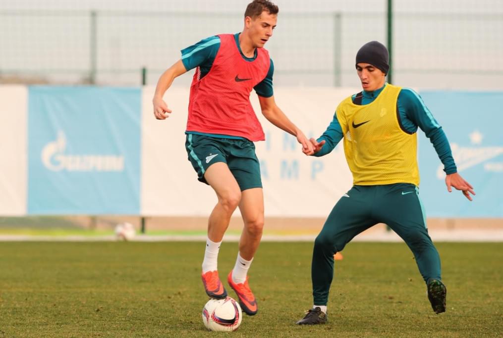 Вторые «Газпром»-тренировочные сборы в Испании: 2 февраля, вечерняя тренировка