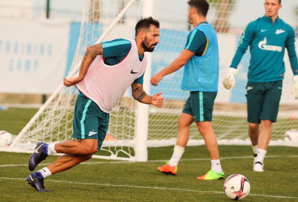 Вторые «Газпром»-тренировочные сборы в Испании: 2 февраля, вечерняя тренировка