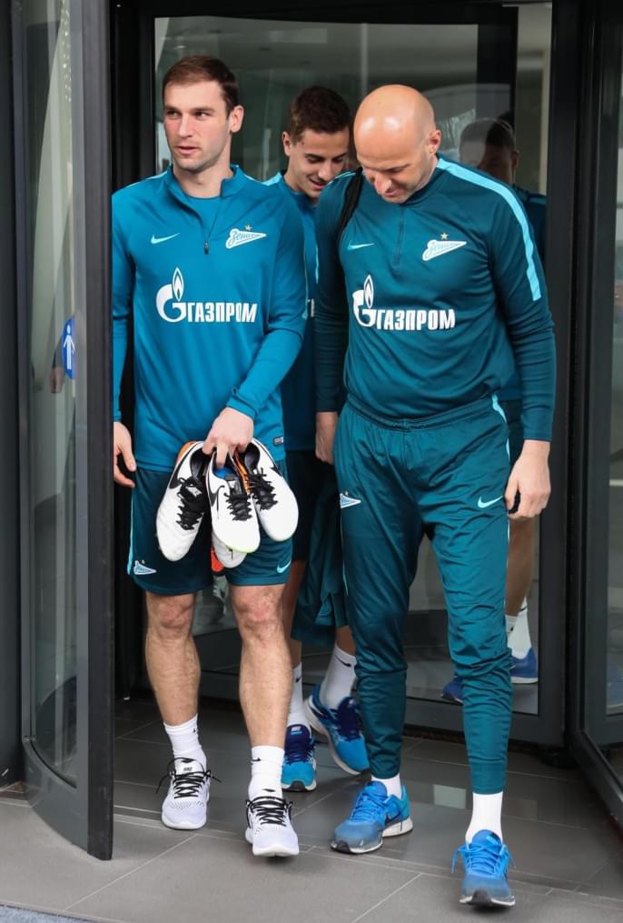 Вторые «Газпром»-тренировочные сборы в Испании: 2 февраля, вечерняя тренировка