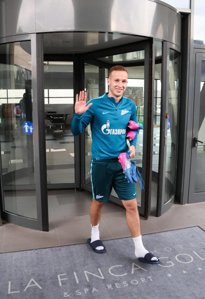 Вторые «Газпром»-тренировочные сборы в Испании: 2 февраля, вечерняя тренировка