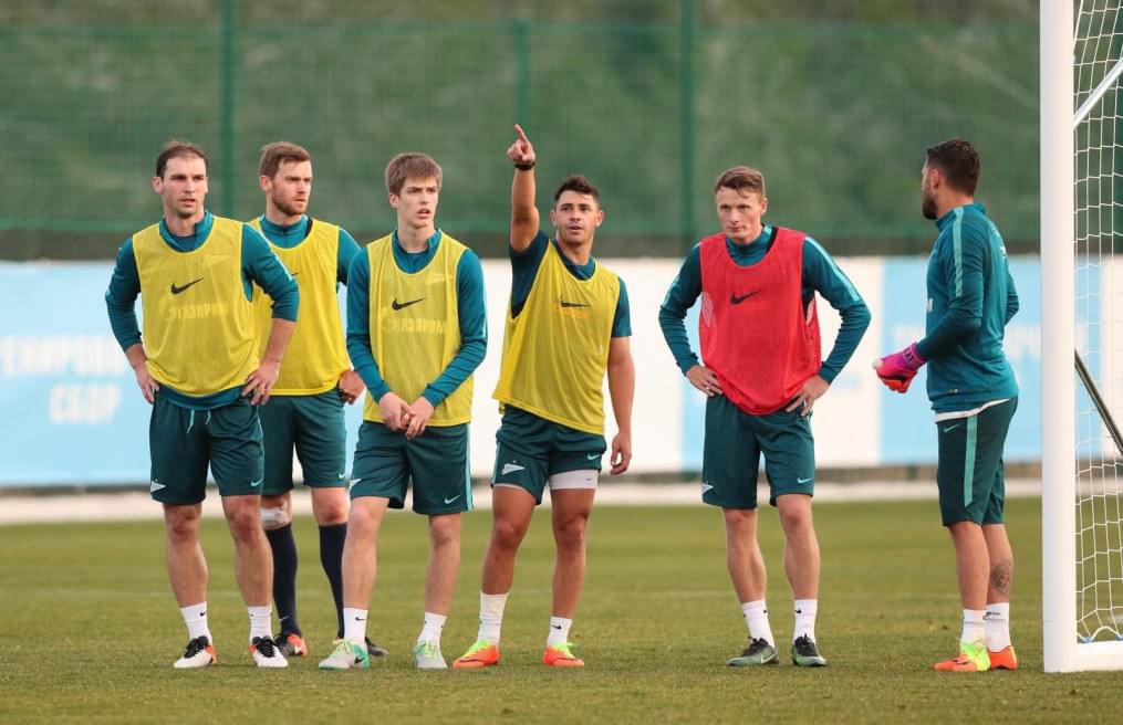 Вторые «Газпром»-тренировочные сборы в Испании: 2 февраля, вечерняя тренировка