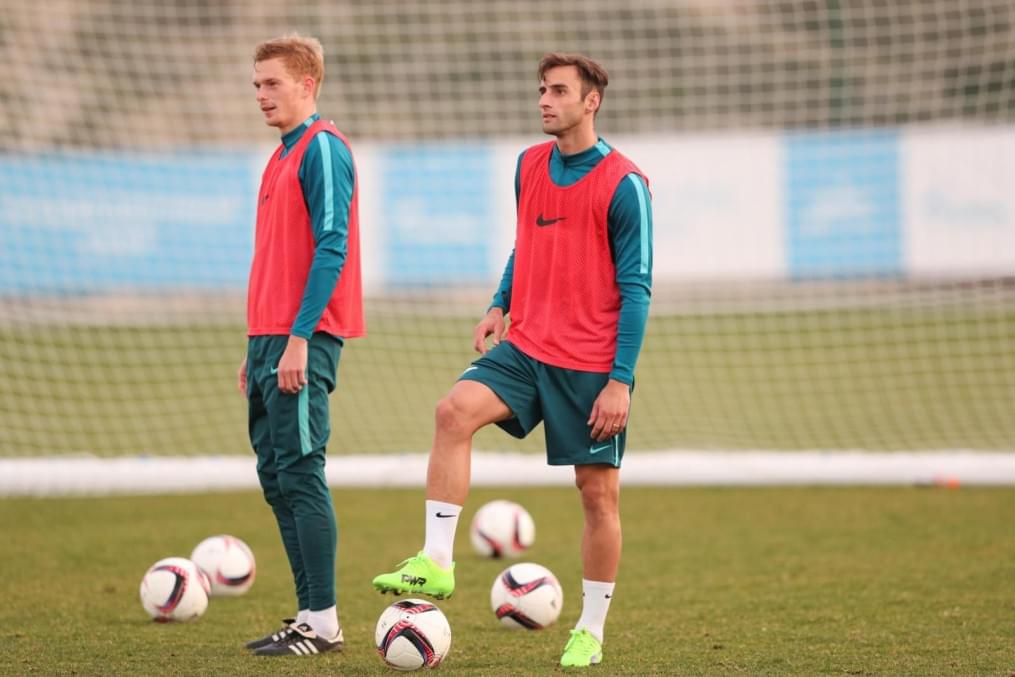 Вторые «Газпром»-тренировочные сборы в Испании: 2 февраля, вечерняя тренировка