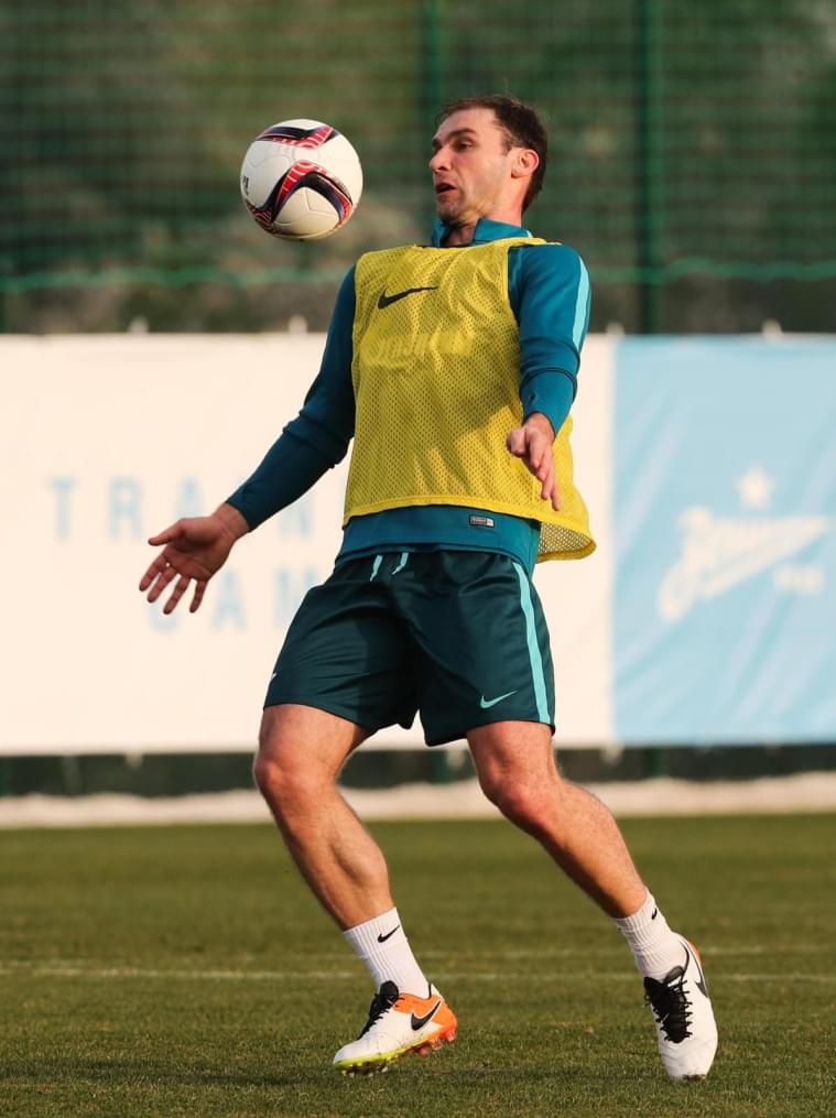 Вторые «Газпром»-тренировочные сборы в Испании: 2 февраля, вечерняя тренировка