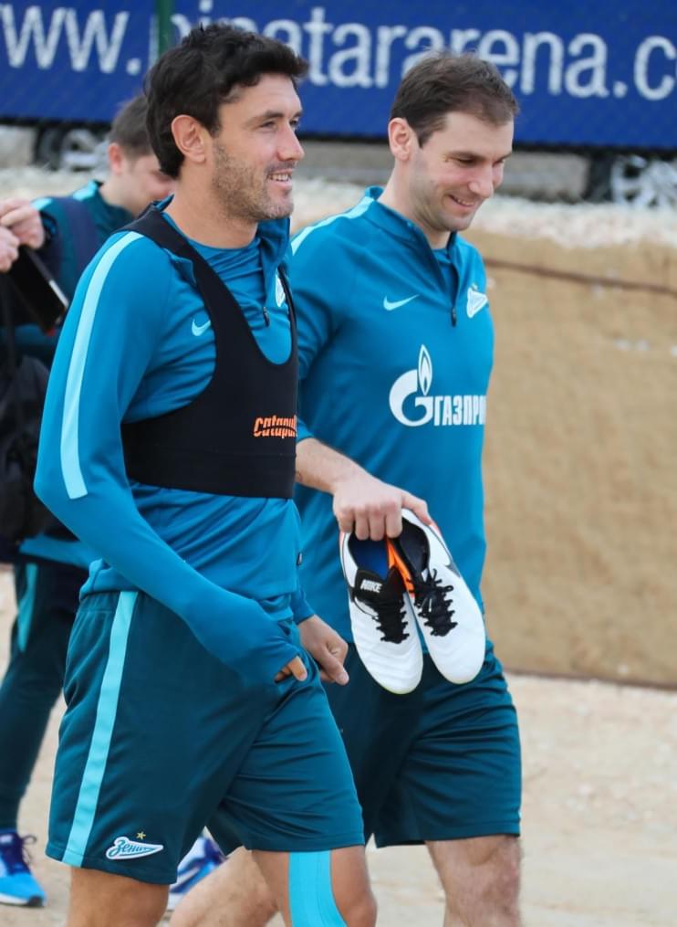 Вторые «Газпром»-тренировочные сборы в Испании: 2 февраля, вечерняя тренировка