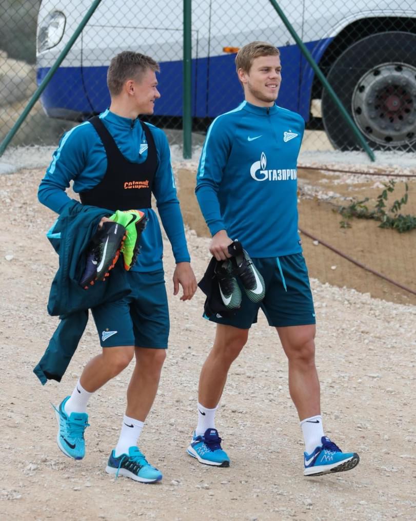Вторые «Газпром»-тренировочные сборы в Испании: 2 февраля, вечерняя тренировка