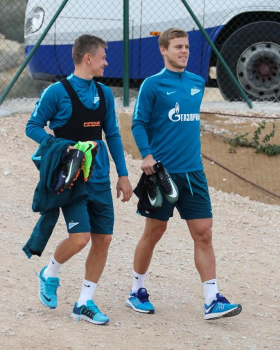 Вторые «Газпром»-тренировочные сборы в Испании: 2 февраля, вечерняя тренировка