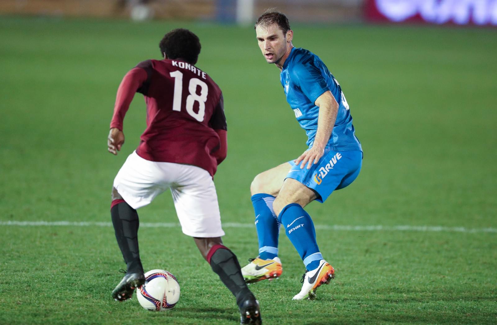 Товарищеский матч «Зенит» — «Спарта»