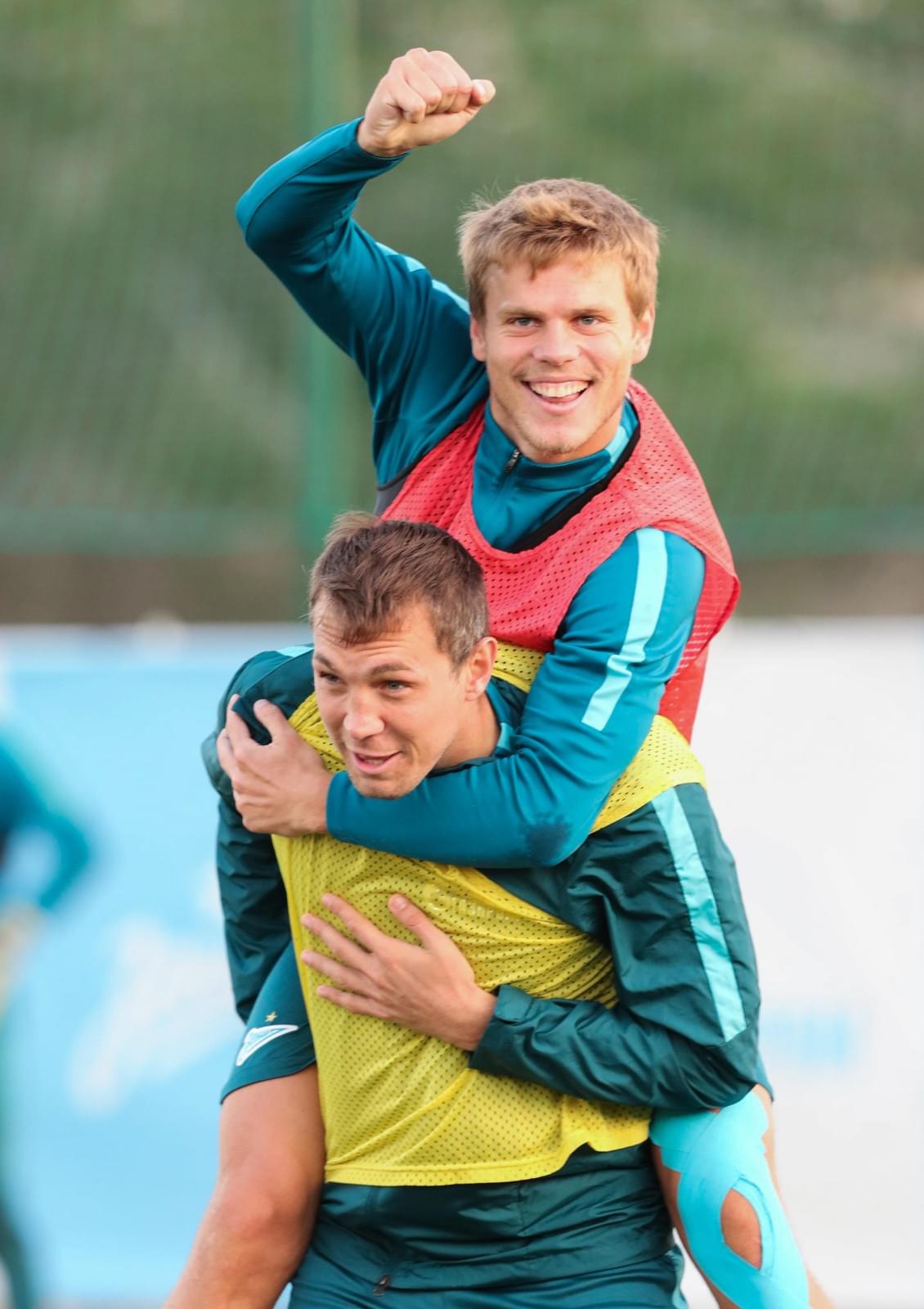 Вторые «Газпром»-тренировочные сборы в Испании: 6 февраля, вечерняя тренировка