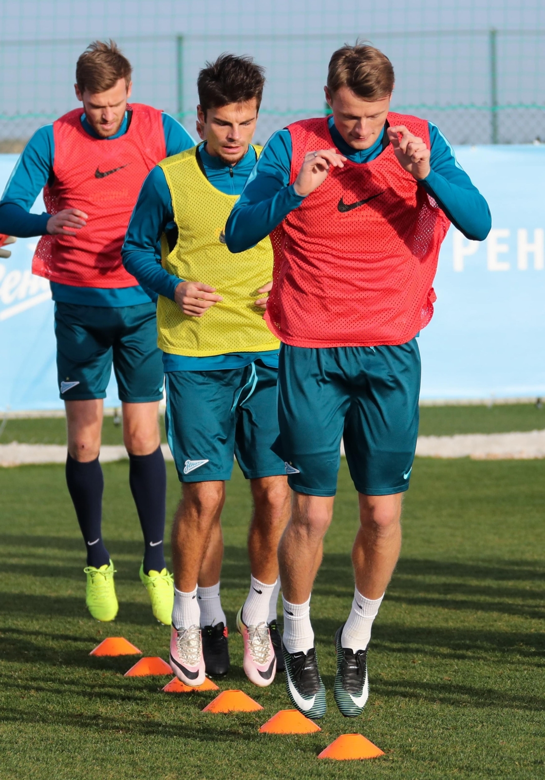 Вторые «Газпром»-тренировочные сборы в Испании: 6 февраля, вечерняя тренировка