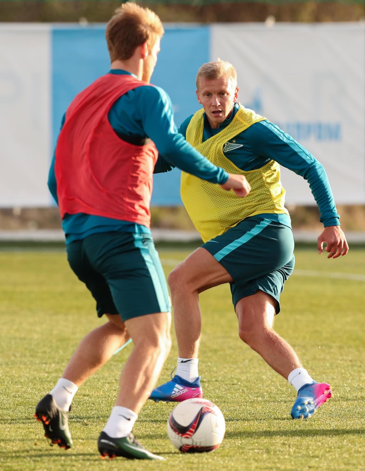 Вторые «Газпром»-тренировочные сборы в Испании: 6 февраля, вечерняя тренировка