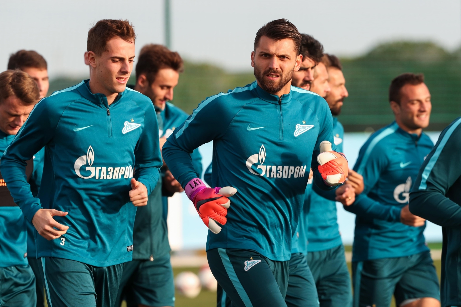 Вторые «Газпром»-тренировочные сборы в Испании: 6 февраля, вечерняя тренировка