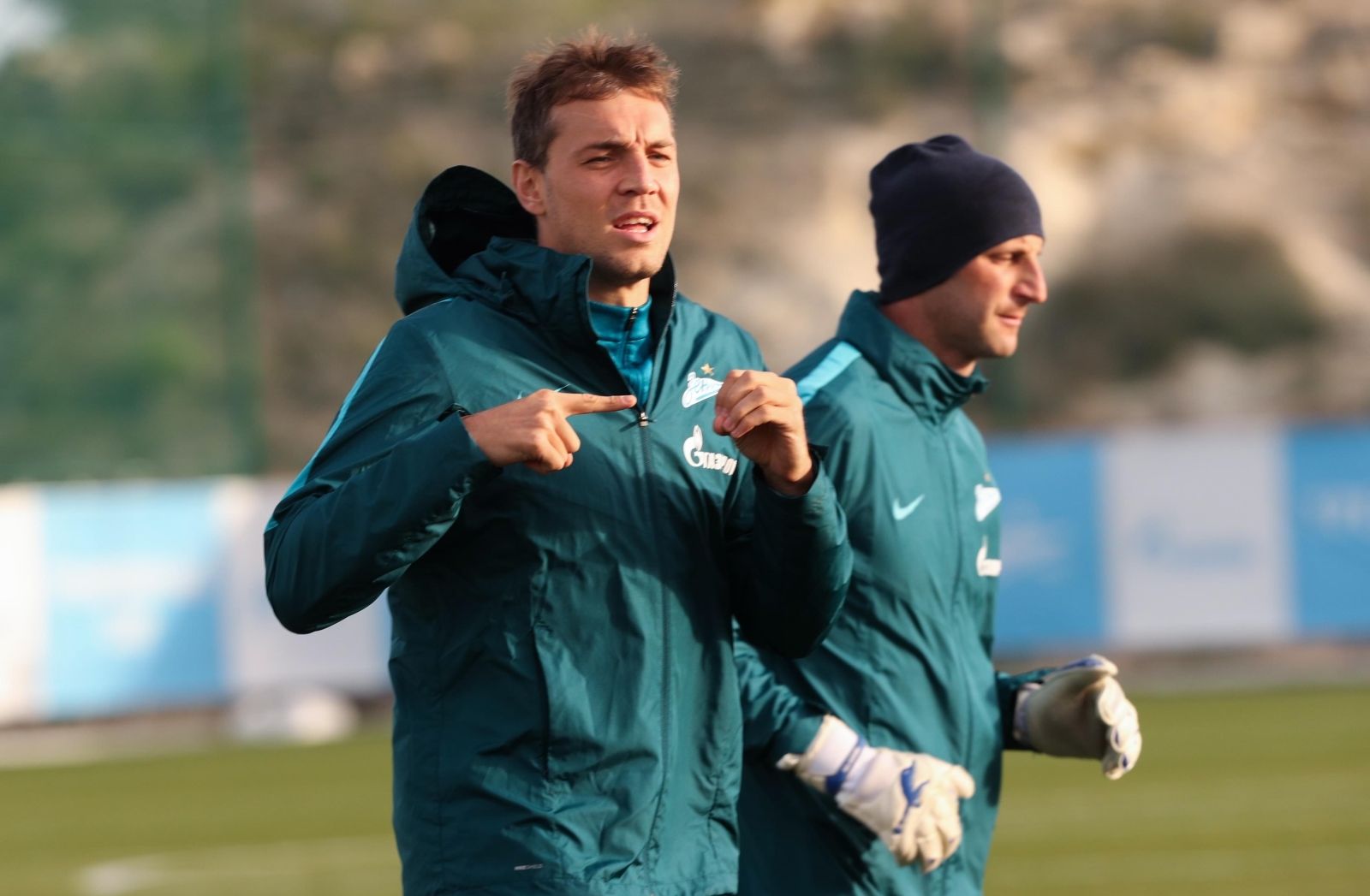 Вторые «Газпром»-тренировочные сборы в Испании: 6 февраля, вечерняя тренировка