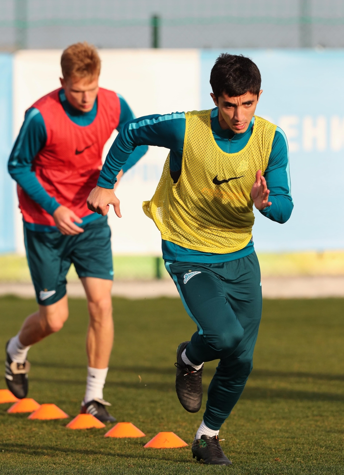 Вторые «Газпром»-тренировочные сборы в Испании: 6 февраля, вечерняя тренировка