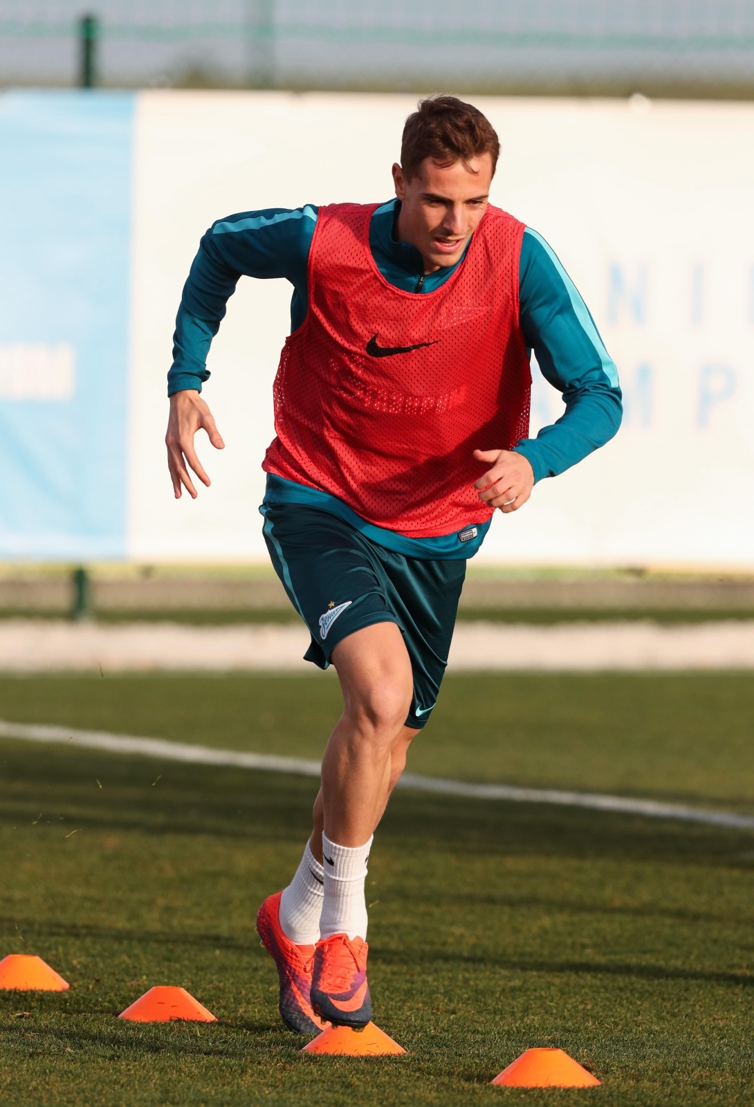 Вторые «Газпром»-тренировочные сборы в Испании: 6 февраля, вечерняя тренировка