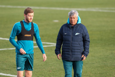 Вторые «Газпром»-тренировочные сборы в Испании: 6 февраля, вечерняя тренировка