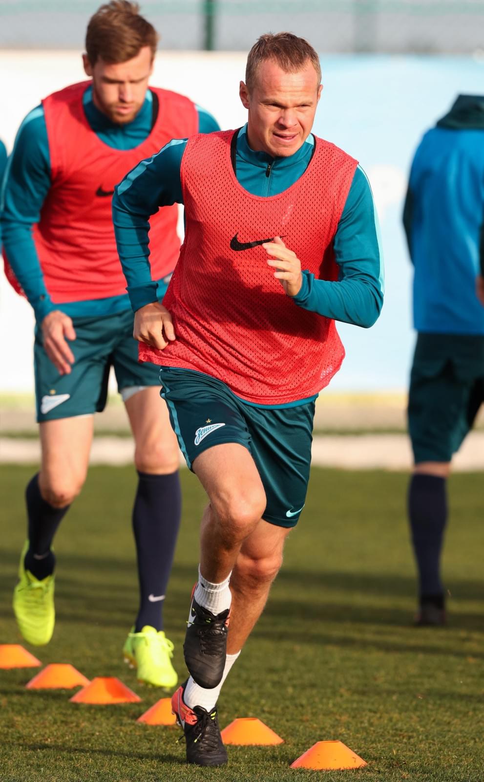 Вторые «Газпром»-тренировочные сборы в Испании: 6 февраля, вечерняя тренировка