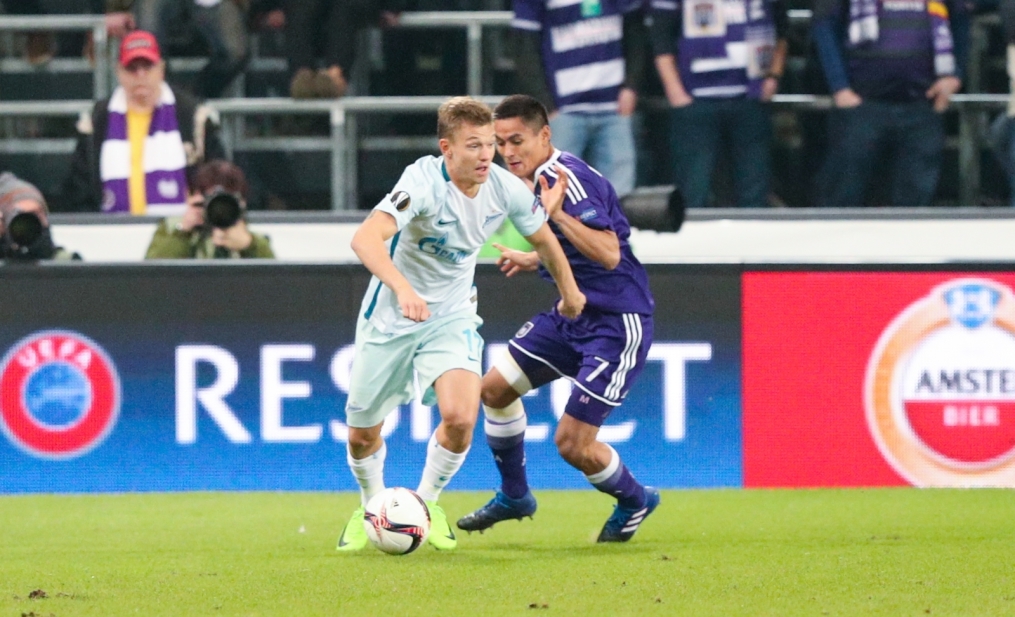 Лига Европы УЕФА 2016/17, 1/16 финала, «Андерлехт» — «Зенит»