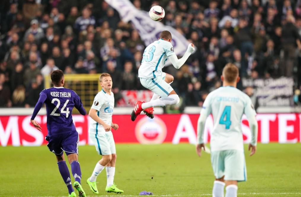 Лига Европы УЕФА 2016/17, 1/16 финала, «Андерлехт» — «Зенит»