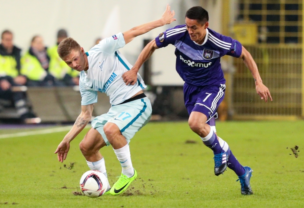 Лига Европы УЕФА 2016/17, 1/16 финала, «Андерлехт» — «Зенит»