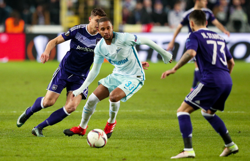 Лига Европы УЕФА 2016/17, 1/16 финала, «Андерлехт» — «Зенит»