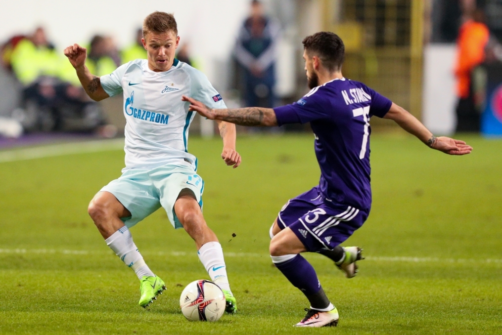 Лига Европы УЕФА 2016/17, 1/16 финала, «Андерлехт» — «Зенит»